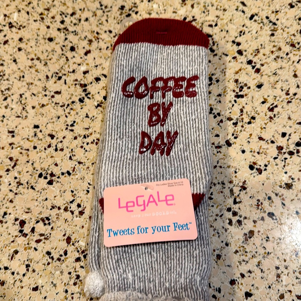 Wine/coffee sock never worn new with tags